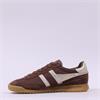 Gola Tornado Retro Gumsole Trainer - Dark Brown Gold